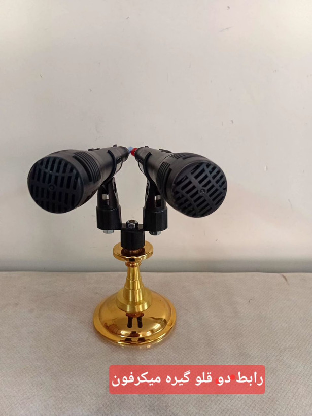 رابط دو قلو با گیره میکرفون