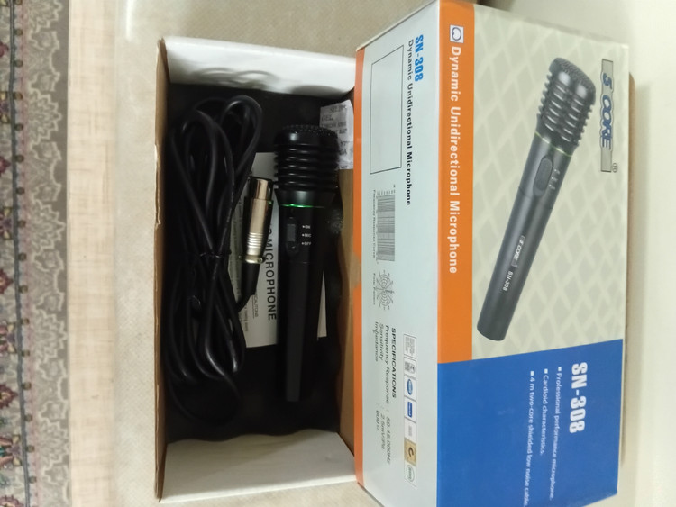 میکرفون برند SN308 فایو کور فلزی