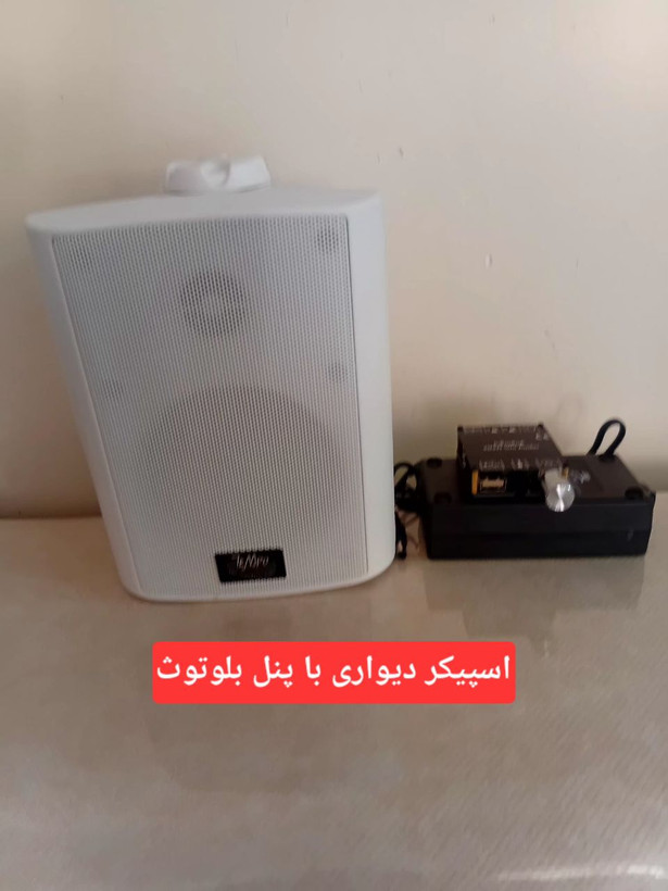 اسپیکر دیواری با پنل بلوتوث